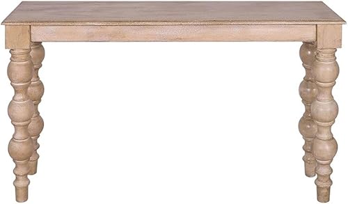 Miniatura 6 de James Farmhouse - Mesa consola de madera maciza de mango en color natural