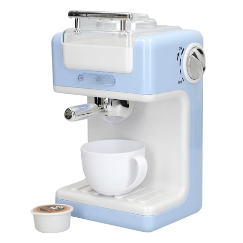 ColorBaby 39040 My Home Cafetera Juguete, Electrodomésticos para Jugar, con luz, Incluye Taza y cápsula café, Pilas Incluidas, Accesorios Cocina, Electrodoméstico, Juguetes para niños 3 años