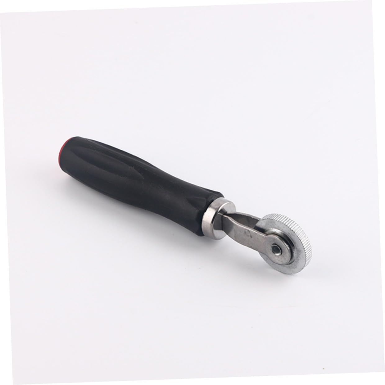 Kit Riparazione Pneumatici Auto Nero Compatto Metallo | Rullo a Pressione e Testina a Tazza, Struttura Robusta, Uso Professionale, da Tenere nel Bagagliaio