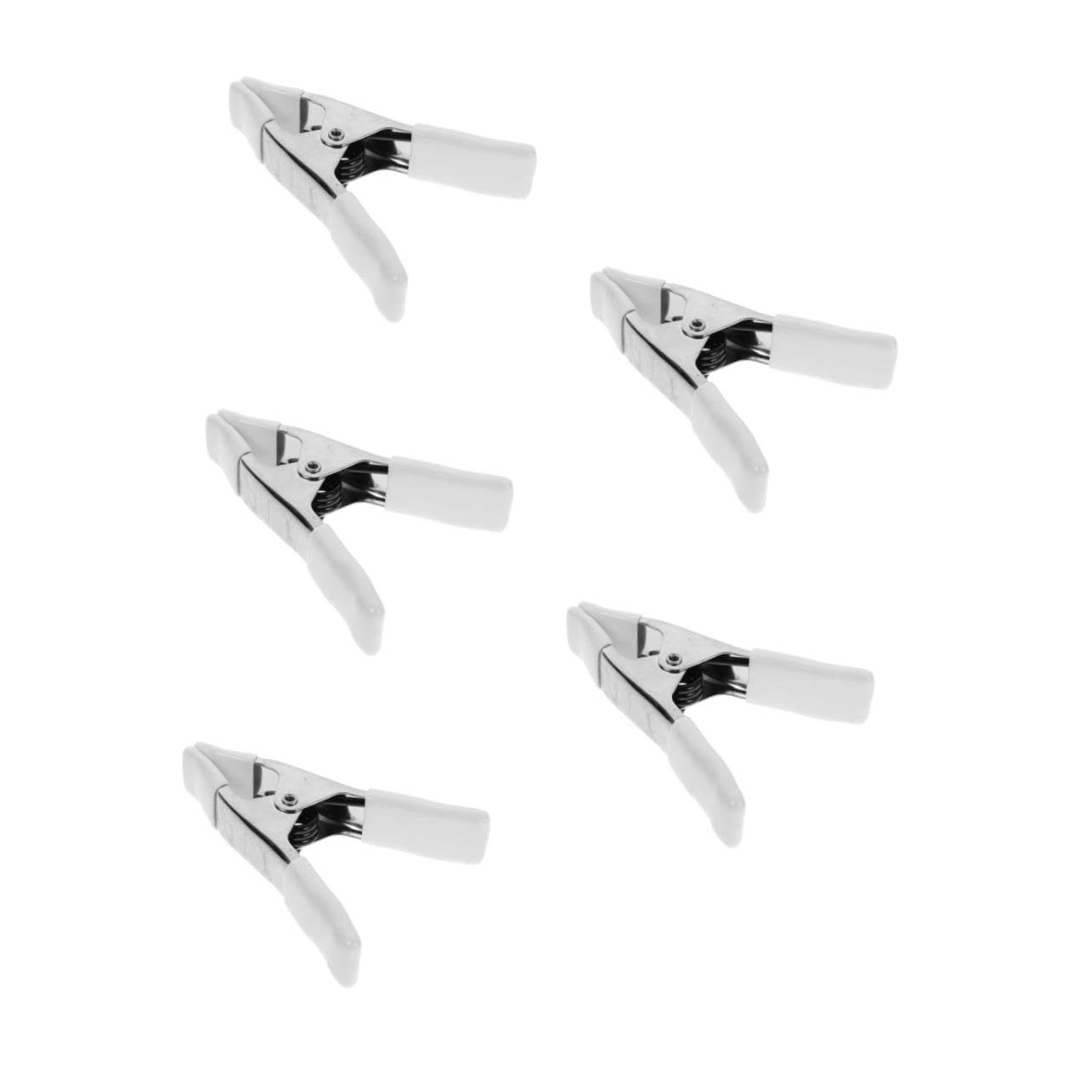 KALLORY 5sets 4pcs Heavy Duty Backdrop Spring Clips for Photography Durable Plastic Clamps for Secure Backdrop Hold Lightweight and Versatile Design for and Photo Shoots 4pcs*5
