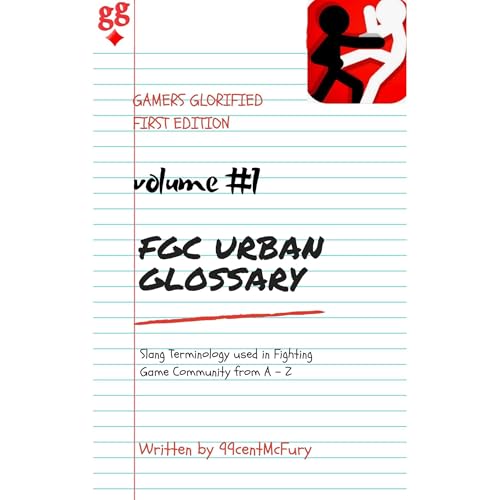 Gamers Glorified FGC Urban Glossary Audiolibro Por Matthew Hixon arte de portada