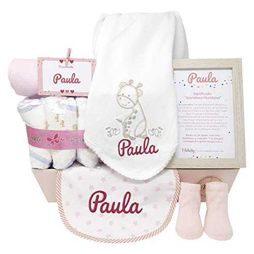 MabyBox My Love | Canastilla bebe recien nacido | Cesta Bebe | Regalo Original Bebe recien Nacido