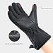 Wooswen Winter Smart Electric Heating Gloves Windproof Warm Waterproof Touch Screen Outdoor Cycling and Skiing Gloves