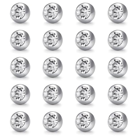 VCMART 14G 8mm Piercing Balls Cover