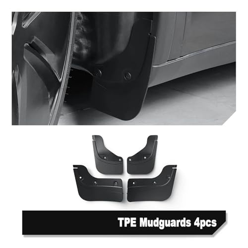 Guardabarros de coche TPE que protegen tu Tesla Model Y Juniper 2025 de salpicaduras 2