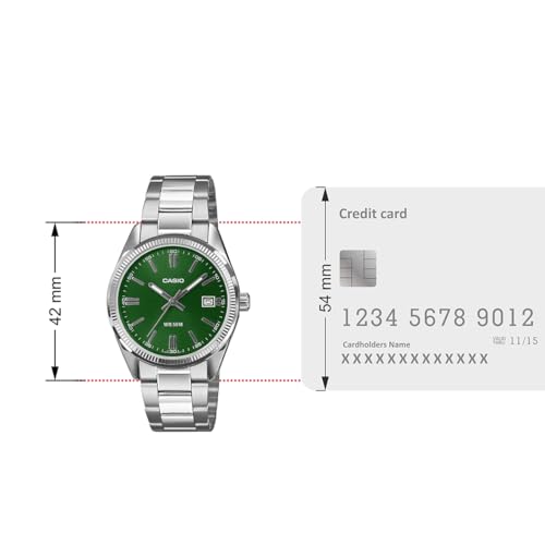 Image of Casio UTP-1302PD-3A1VDF Analog Green Watch Women (A2566)