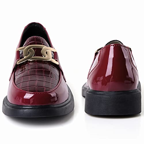 Image of VOCNTVY Loafers for Women Slip On Comfort Business Work Shoes