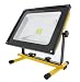 ABN Rechargeable LED Work Light - 50W Cordless Shop Work Light with Charger Adapter, 4500LM Portable Flood Light