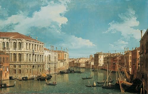 Toile murale Venise 60x90cm pour habiller un salon vide