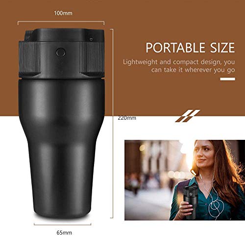 Crusher, Kaffeemaschine, 500-ml-Zyklus-Extraktionskaffeemaschine, Mobile Kaffeekanne für den Außenbereich, tragbar, USB… – Bild 8
