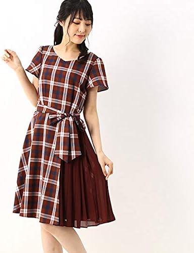 Amazon Co Jp レッセパッセ Laisse Passe プリーツ切り替えチェックワンピース 34キャメル 038 M 服 ファッション小物 Amazon Co Jp レッセパッセ Laisse Passe プリーツ切り替えチェックワンピース 34キャメル 038 M 服 ファッション小物