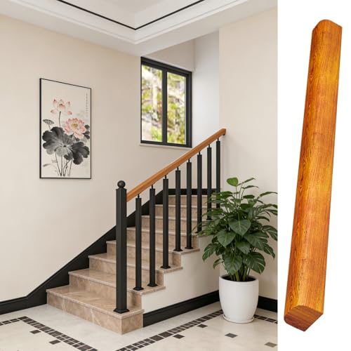 Poste de barandilla de escalera para balcones interiores con husillo de 105cm 2