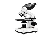 Microscope for Adults,Back to School Lights LED Binocular Compound monocular Microscopes,40x-2000x Microscope, Carrying case, Mobile Phone Adapter, Suitable for Beginners to Learn and Use