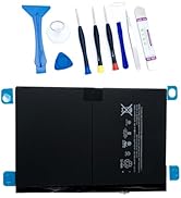 Amazon.com: BORSCELLOR A1484 A1474 Battery Compatible with iPad