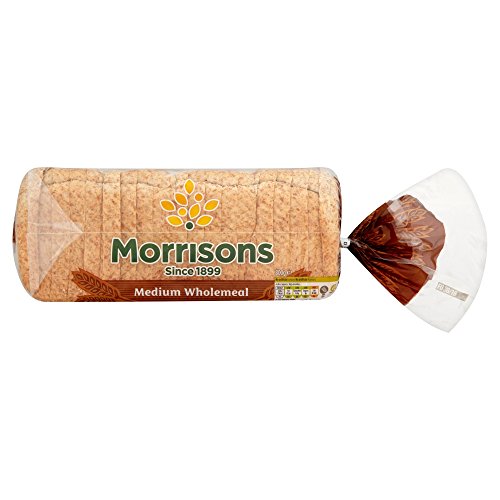 Morrisons Wholemeal Medium Sliced Bread Loaf 800g Healthy Bread