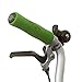 London Craftwork Foam M/H/S Grips + Handlebar Plugs for BROMPTON Green