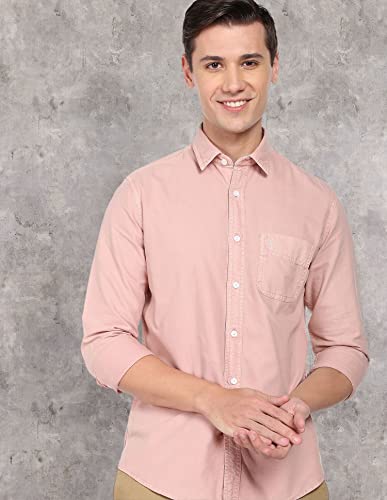 Image of U.S. POLO ASSN. Regular Fit Shirt for Men - 100% Cotton, Breathable & Comfortable, Full Sleeves Casual Shirt for Men