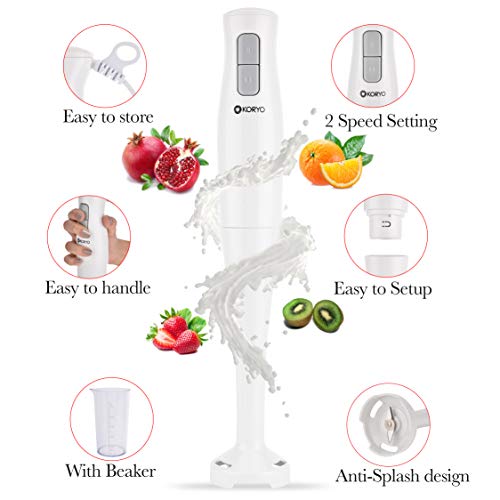 koryo 6 in 1 multipurpose hand blender