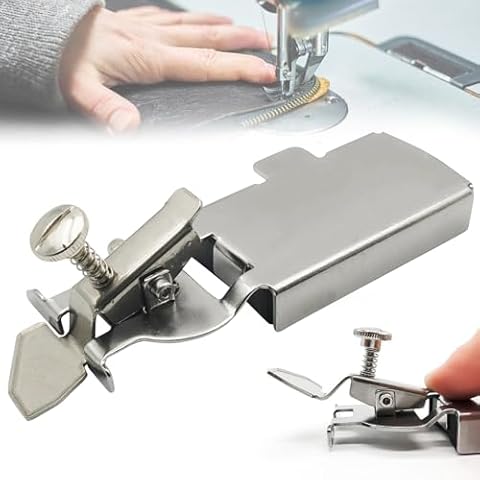 Buddy Sew Magnetic Seam Guide, Universal Sewing Machine Attachments, Multifucntional Straight Line Hems Sewing Ruler for All Sewing Machine, Seam Guide Ruler, Sewing Machine Presser Foot Cover