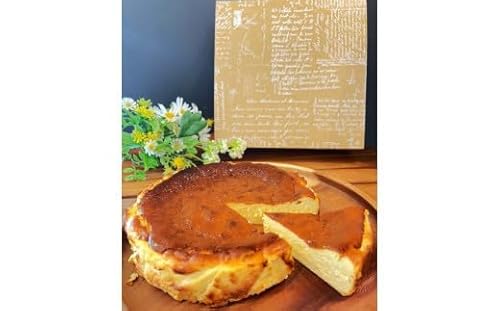 [ファルファデ] バスクチーズケーキ (6号サイズ 18cm×1台)|スイーツ デザート 焼菓子 菓子 お菓子 洋菓子 クリームチーズ 贈答用 贈り物 ギフト プチギフト プレゼント 手土産 おやつ 小分け 包装 パック [0341]