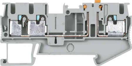 Siemens connecteur vert-jaune 2.5 mm bloc de fixation gris à 3 points pour tableau