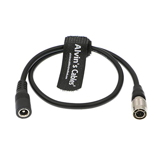 Cable Hirose 4 Pines Macho Solución de Alimentación Continua para Blackmagic y Sound Device 30CM