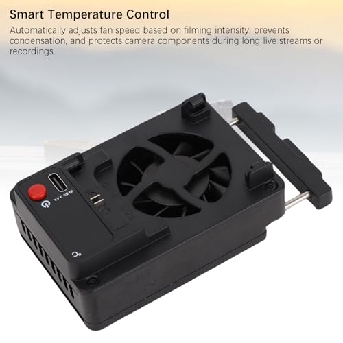 Ventilateur de refroidissement caméra intelligent pour filmer sans interruption