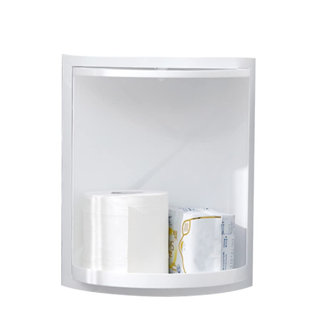 Étagère d'angle rotative pour douche : un rangement mural fluide au quotidien