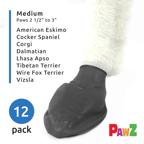 PAWZ PAWB-M Hundestiefel, schwarz