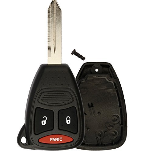 KeylessOption Just the Case Keyless Entry Remote Control Car Key Fob Shell Replacement for KOBDT04A