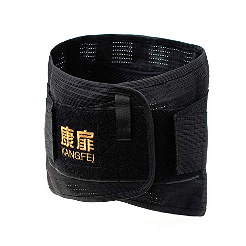 ZFF Respirable Soporte Lumbar Cinturón,Hombre Mujer Dolor Alivio Espalda Brace & Mejora...