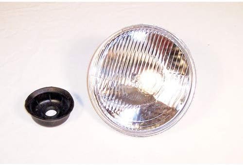 00-9311-0 7" H4 Headlight - Round, Each, Fit P/N: 9307-7 & 98-1064-B