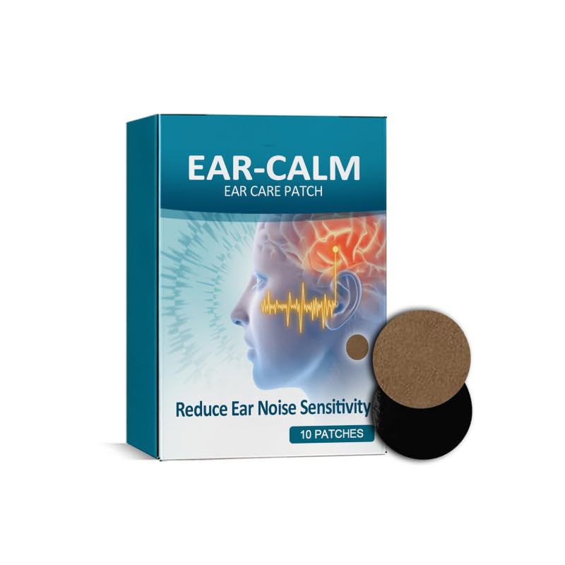 Parche de Alivio de Tinnitus para Zumbidos de Oídos,parches de hierbas naturales para aliviar el dolor de oído, parche de tratamiento de tinnitus para mujeres y hombres