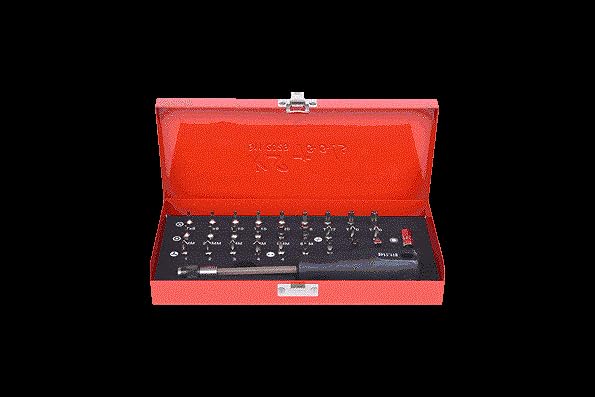Juego de puntas de destornillador 1/4 KS Tools 911.2029 kit de 29 piezas para taller 4