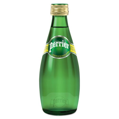 Perrier Sparkling Mineral Water 11 oz (24 Bottles)