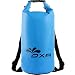 20L Waterproof Dry Bag, OXA Roll Top Closure Dry Sack with Dual Shoulder Strap, Durable Lightweight Premium Waterproof Dry Sack Bags for Kayaking Boating Rafting Swimming Fishing Snowboarding Blue