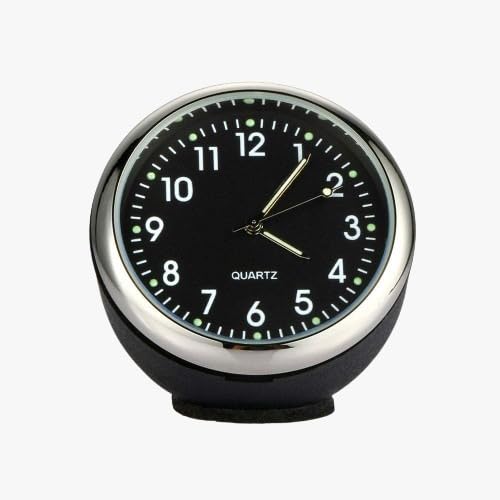 CarFrill Car Dashboard Car Clock, Analog Quartz Clock with Vent Clip