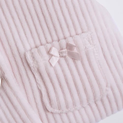 Chicco, Jacke Baby Mädchen mit Kapuze, aus weichem Stoff, mit modernen und modischen Mustern, maschinenwaschbar, Kleidung Baby Mädchen 0-24 Monate