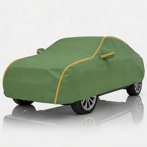 【Convenient Side Zipper Access】: Telo Copriauto Sostituzione per Alfa Romeo Giulia Nuova Super(1962-1978). La porta con cerniera ti permette di accedere rapidamente e facilmente alla portiera del conducente senza alcun problema. Questa caratteristica user-friendly ti fa risparmiare tempo e fatica nella tua routine quotidiana.
