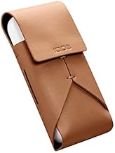 Accessories IQOS Case in Genuine Italian Leather, Elegant Protective Cover for IQOS 2.4 Plus in Brown