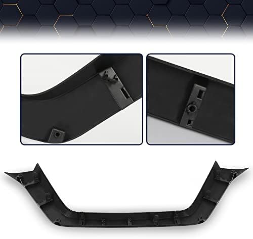 Miniatura 6 de PIT66 Barra de parachoques delantero compatible con Nissan Rogue 622786FL0A, NI1044114 2017 2018 2019 2020