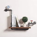 ZHANGXU Retro Industrie Wind amerikanischer Land-Art-DIY Bücherregale Eisen-Wand-Regal Bücherregal Regal Kunstausstellung Regal Wasserrohr Regale