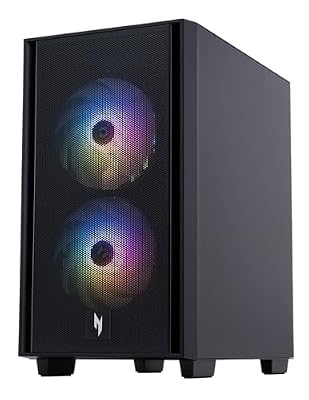 acer Nitro 60 N60-640-UR21 Gaming Desktop | Intel Core i5-14400F 10-Core Processor | NVIDIA GeForce RTX 5060 Graphics (614 AI Tops) | 16GB DDR5 | 1TB PCIe Gen 4 SSD | Wi-Fi 6 | Gigabit Ethernet