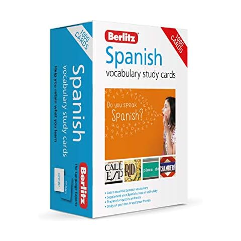 Berlitz Vocabulary Study Cards Spanish (Language Flash Cards) Cover