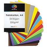 LUST AUF KREATIV – OfficeTree hochwertiger Tonkarton für kreative Arbeiten, Kunst, DIY, Dekorationen und Bastelprojekte