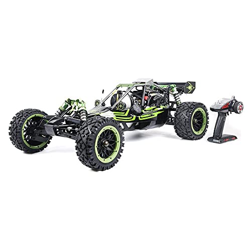 QAQQVQ 1/5 Scale Gas Truck Gasoline RC Car High Speed Remote Control Off-Road Vehicle with 36cc Gasoline Engine and 2.4G Remote Controller All Terrain Off Road Truck Car Gifts for Boys