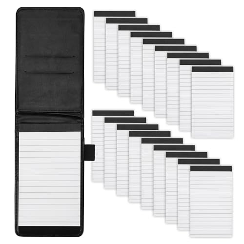 Mini bloc de notas negro para camareros y restaurantes A7