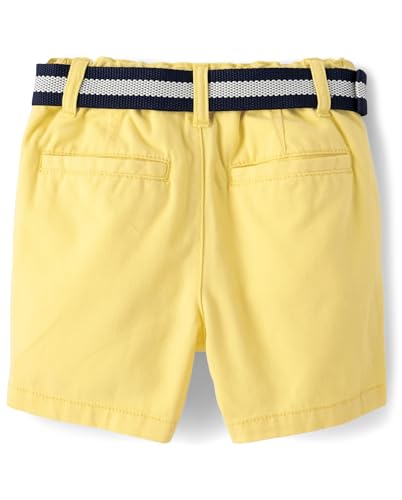The Children'S Place 3036666 Baby Boys' And Toddler Twill Belted Chino Short thumb #1