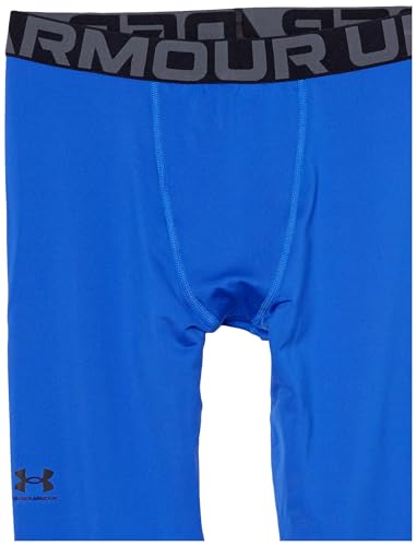 Under Armour Leggings ColdGear Baselayer para meninos, (400) Team Royal/Preto, GG