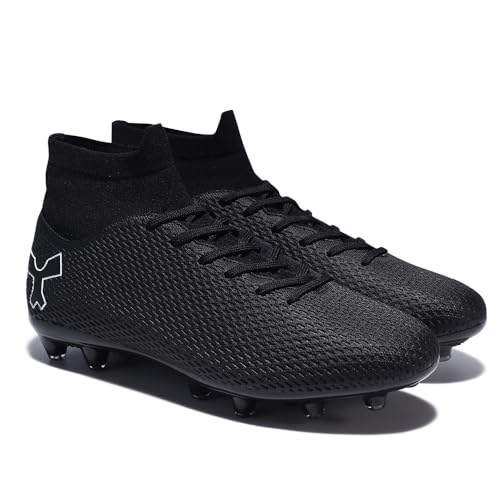 Men's Soccer Cleats Football Cleats for Mens Big Boys High-Top Spikes Shoes for Youth Professional Training Turf Indoor Outdoor Sneaker4